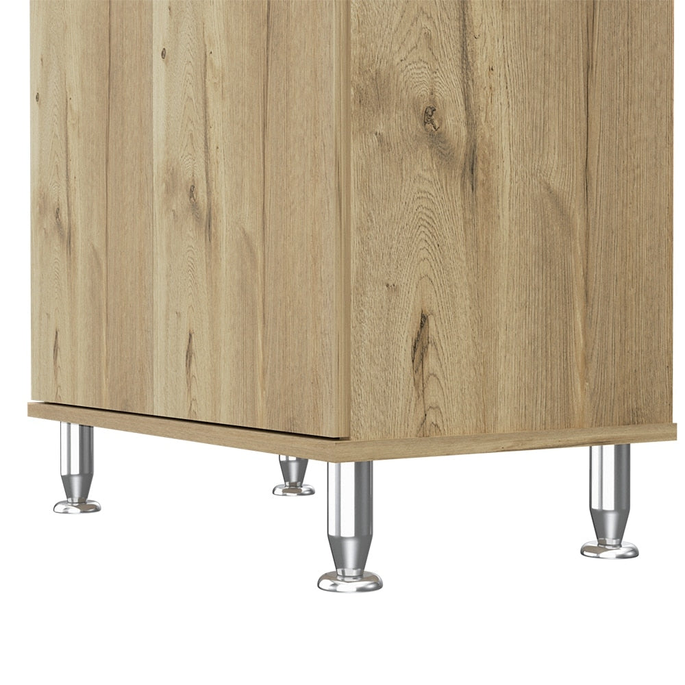 Pantry With Two Double Door Cabinet