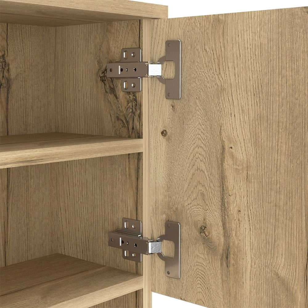 Pantry With Two Double Door Cabinet