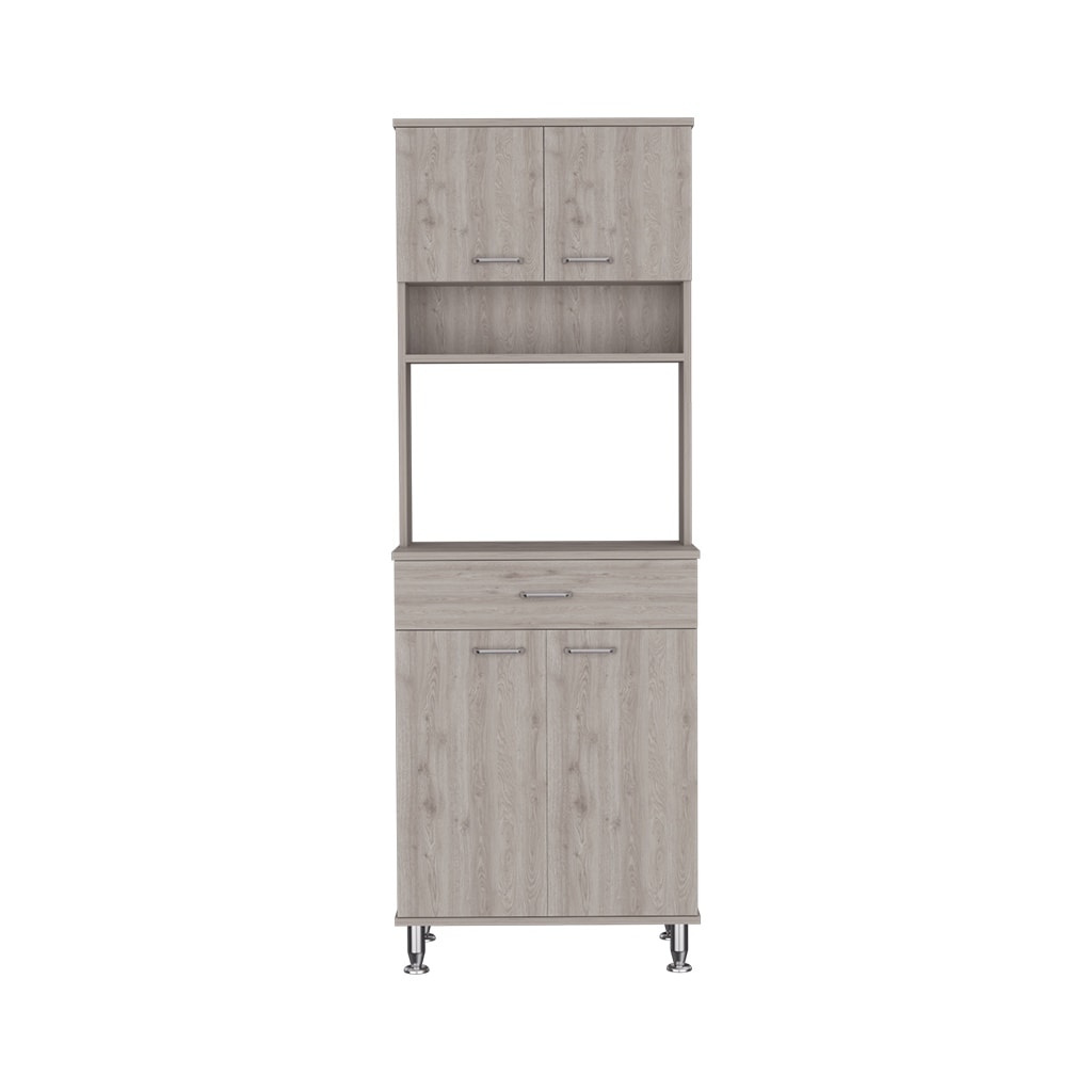 Pantry With Two Double Door Cabinet