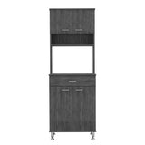 Pantry With Two Double Door Cabinet