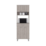 Pantry With Two Double Door Cabinet