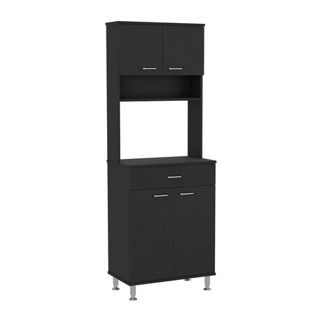 Pantry With Two Double Door Cabinet