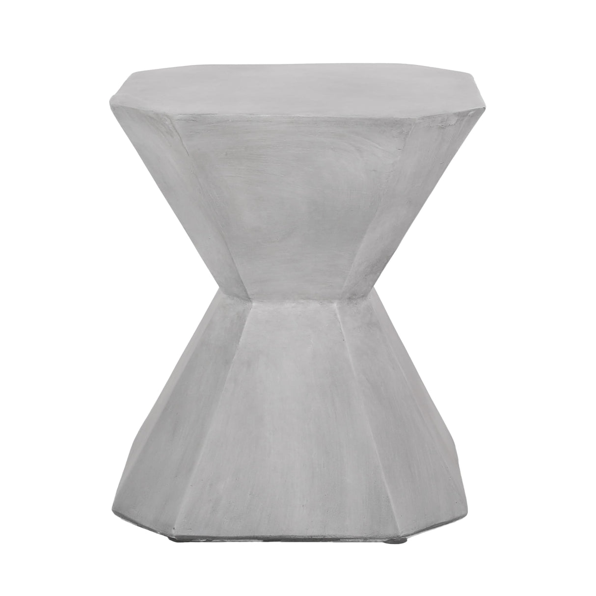 Paquette Outdoor Lightweight Concrete Side Table by Christopher Knight Home