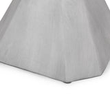 Paquette Outdoor Lightweight Concrete Side Table by Christopher Knight Home