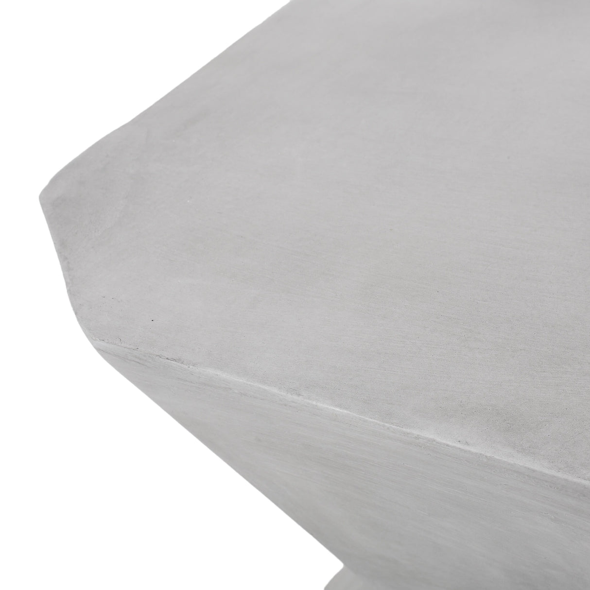 Paquette Outdoor Lightweight Concrete Side Table by Christopher Knight Home
