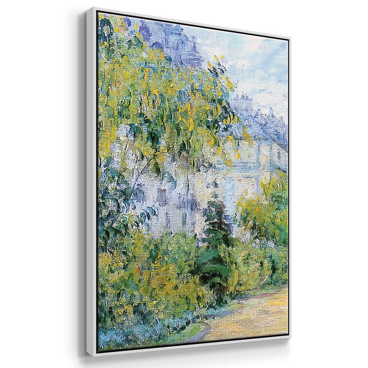 Parc Monceau, 1876 - Multi Piece Framed Canvas