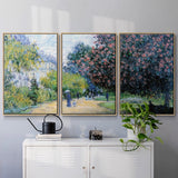 Parc Monceau, 1876 - Multi Piece Framed Canvas