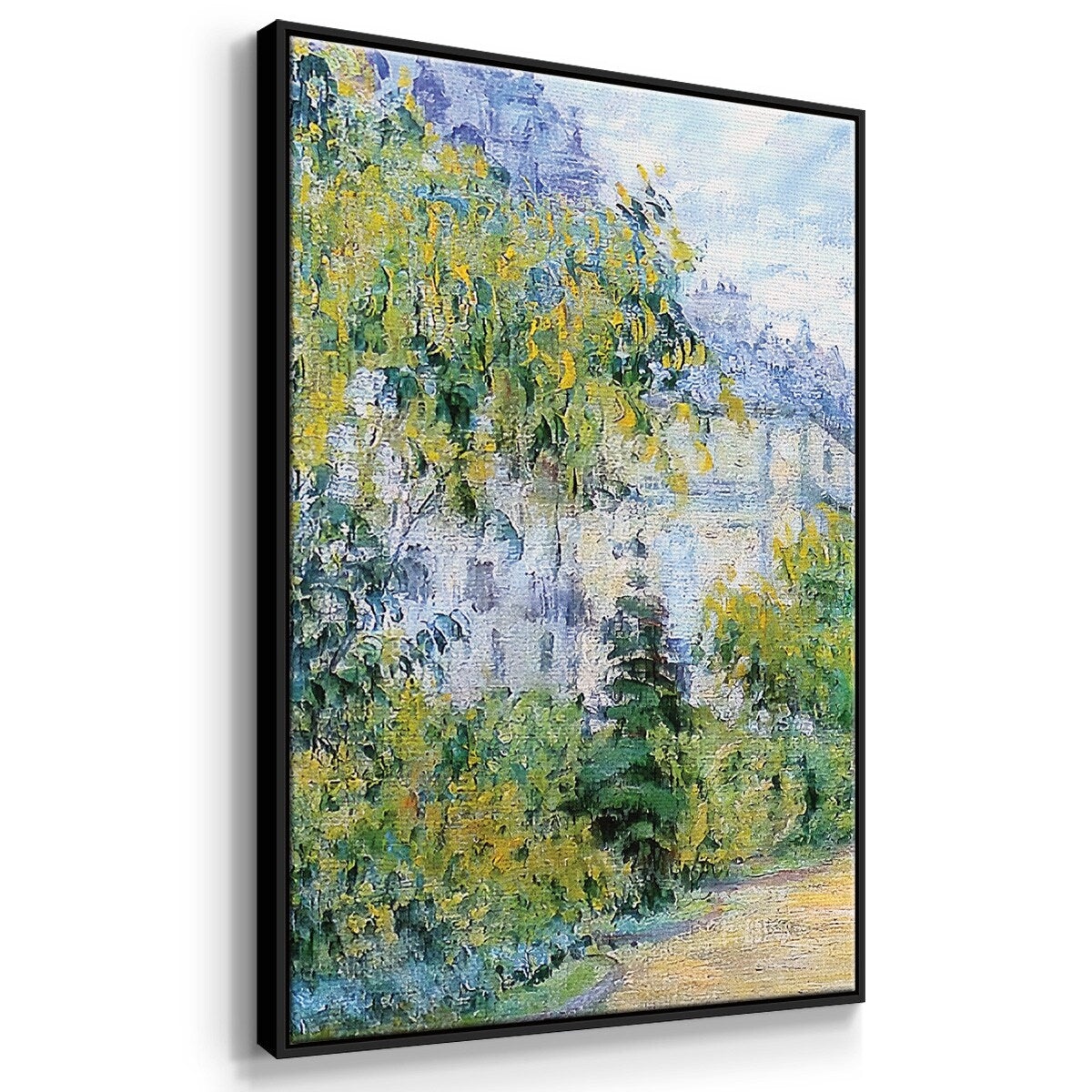 Parc Monceau, 1876 - Multi Piece Framed Canvas