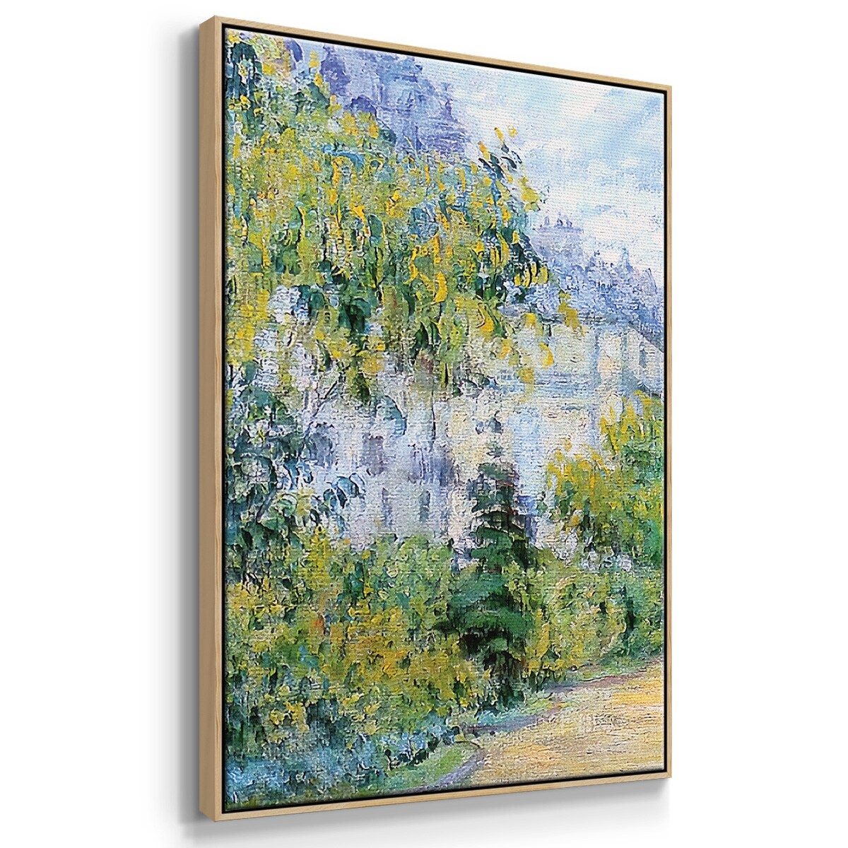 Parc Monceau, 1876 - Multi Piece Framed Canvas