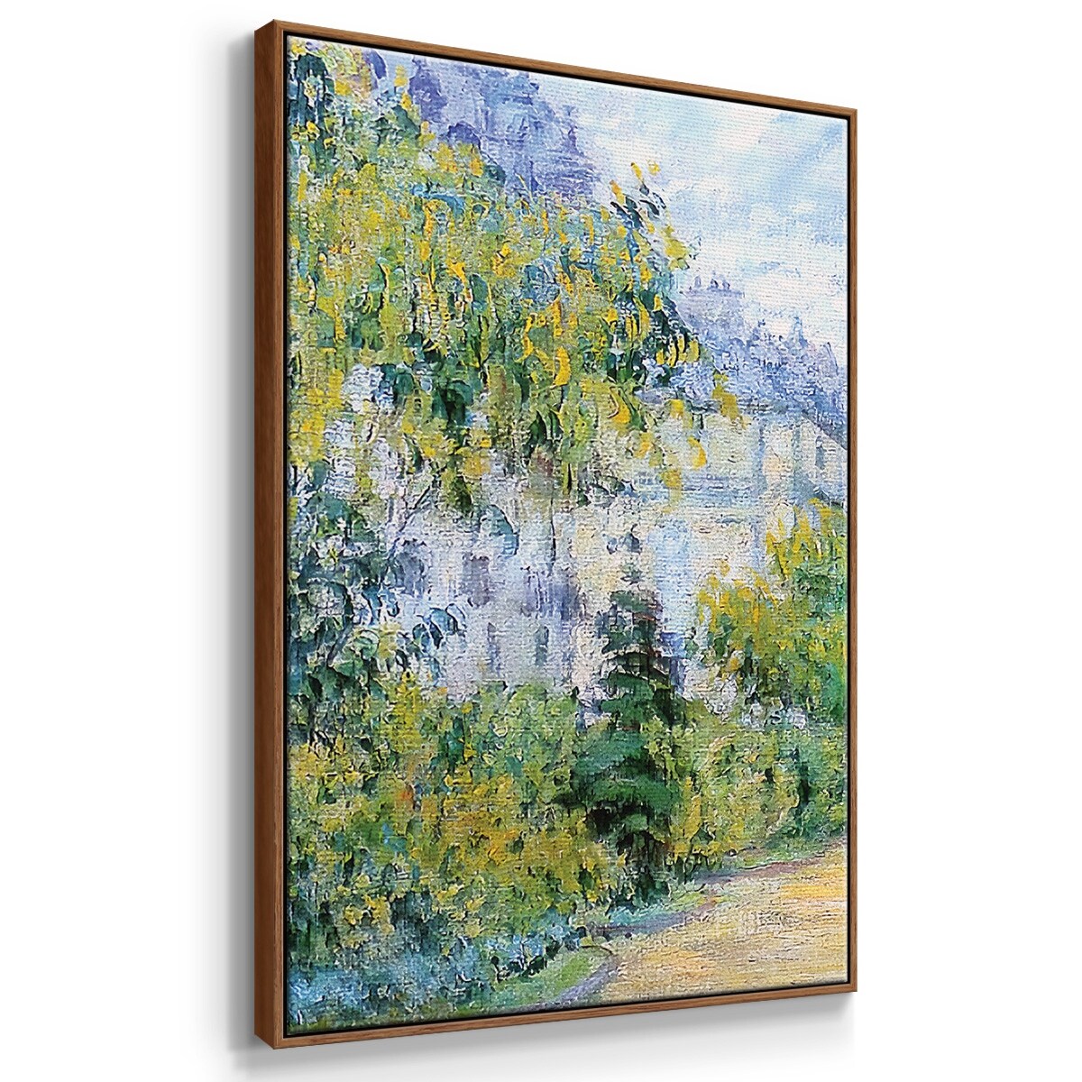 Parc Monceau, 1876 - Multi Piece Framed Canvas