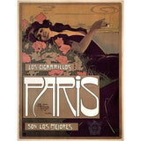 Paris Cigarettes 1901-VINAPP116939 Print 23.5"x17.75" by Vintage Apple Collection