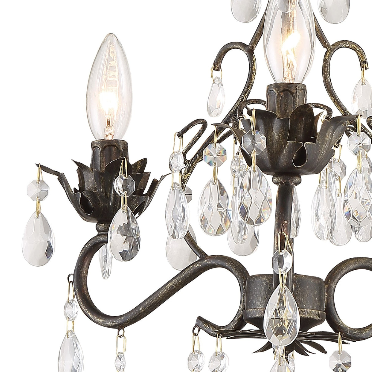 Paris Market 3 Light Mini-Chandelier - 13'' W x 14'' H