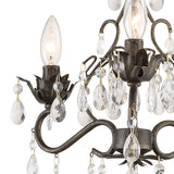 Paris Market 3 Light Mini-Chandelier - 13'' W x 14'' H