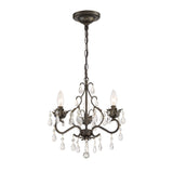 Paris Market 3 Light Mini-Chandelier - 13'' W x 14'' H