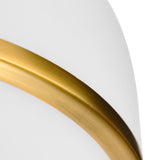 Parkhurst Collection Two-Light Brushed Bronze New Traditional 11-1 4" Flush Mount Light - 11.25 in x 11.25 in x 5.12 in