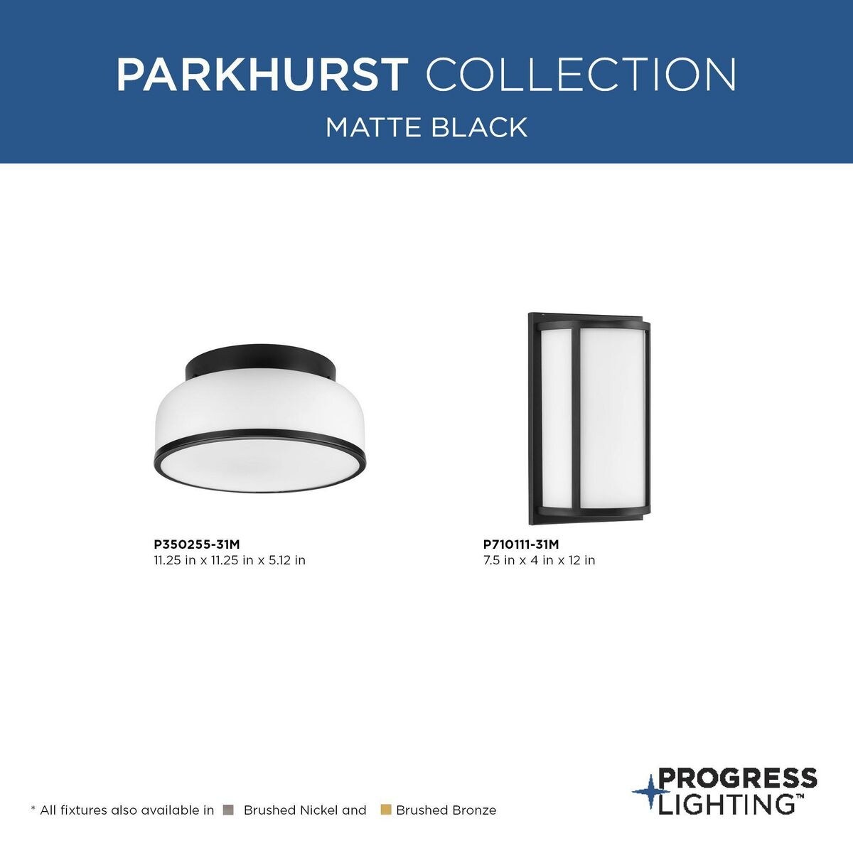Parkhurst Collection Two-Light Matte Black Etched Glass New Traditional Wall Sconce - 7.5 in x 4 in x 12 in