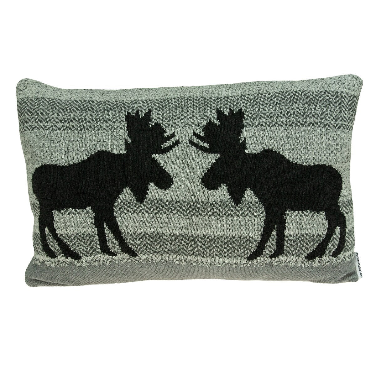 Parkland Collection Abali Transitional Black and White Pillow Cover