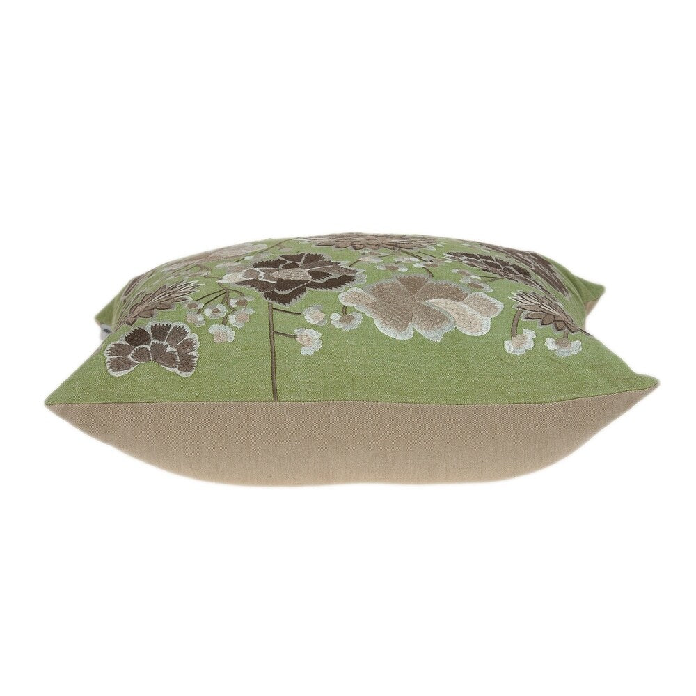 Parkland Collection Adelia Tropical Green Pillow Cover