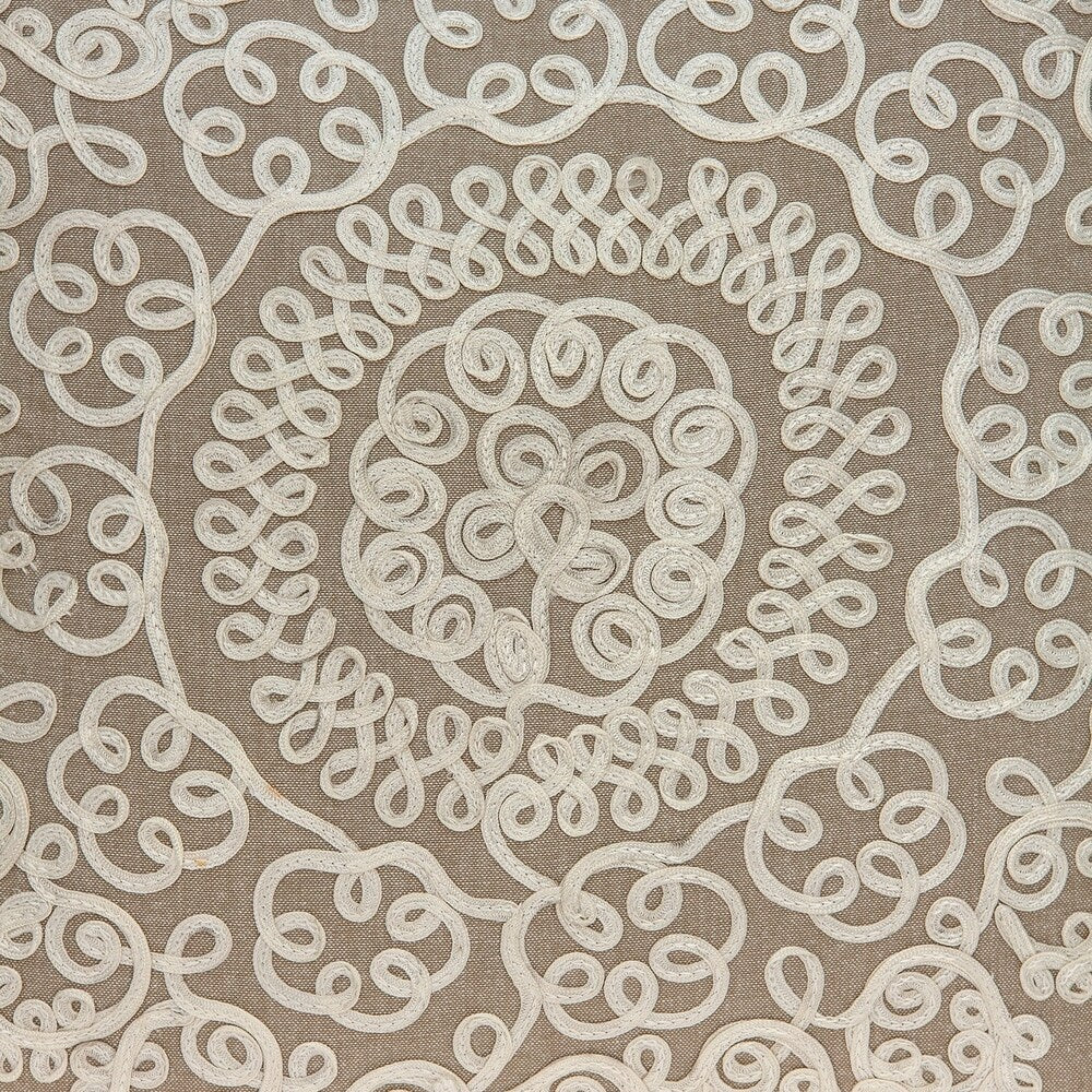 Parkland Collection Arlene Traditional Tan Pillow Cover