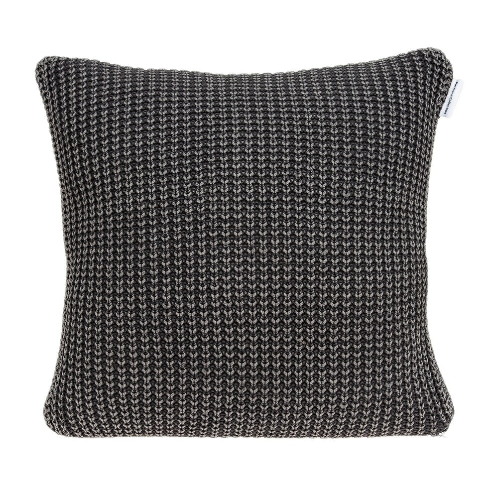 Parkland Collection Cabo Transitional Charcoal Pillow Cover