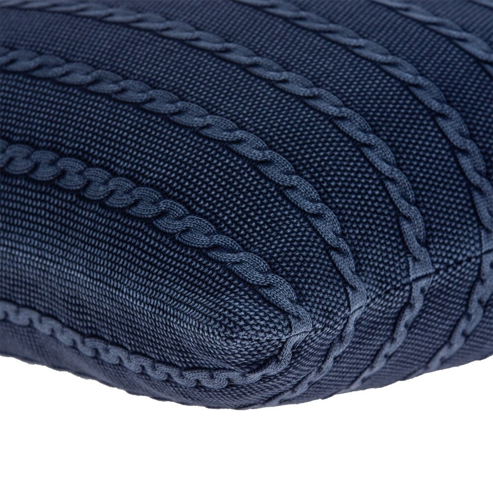 Parkland Collection Danza Transitional Blue Pillow Cover