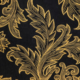 Parkland Collection Mertha Accent Black Pillow Cover With Down Insert