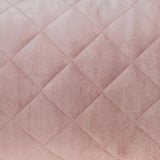 Parkland Collection Milo Transitional Quilted Pink Throw Pillow