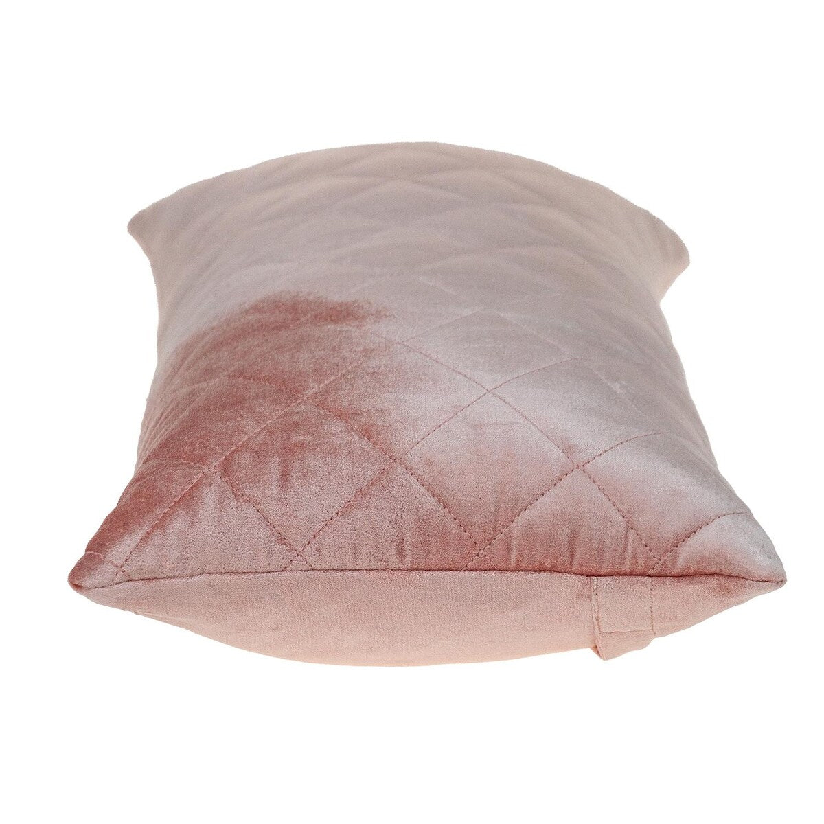 Parkland Collection Milo Transitional Quilted Pink Throw Pillow