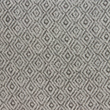 Parkland Collection Mudra Transitional Grey Pillow Cover With Down Insert