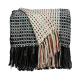 Parkland Collection Stein Multi 52" x 67" Woven Handloom Throw