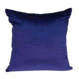 Parkland Collection Topaz Transitional Royal Blue Solid Pillow Cover