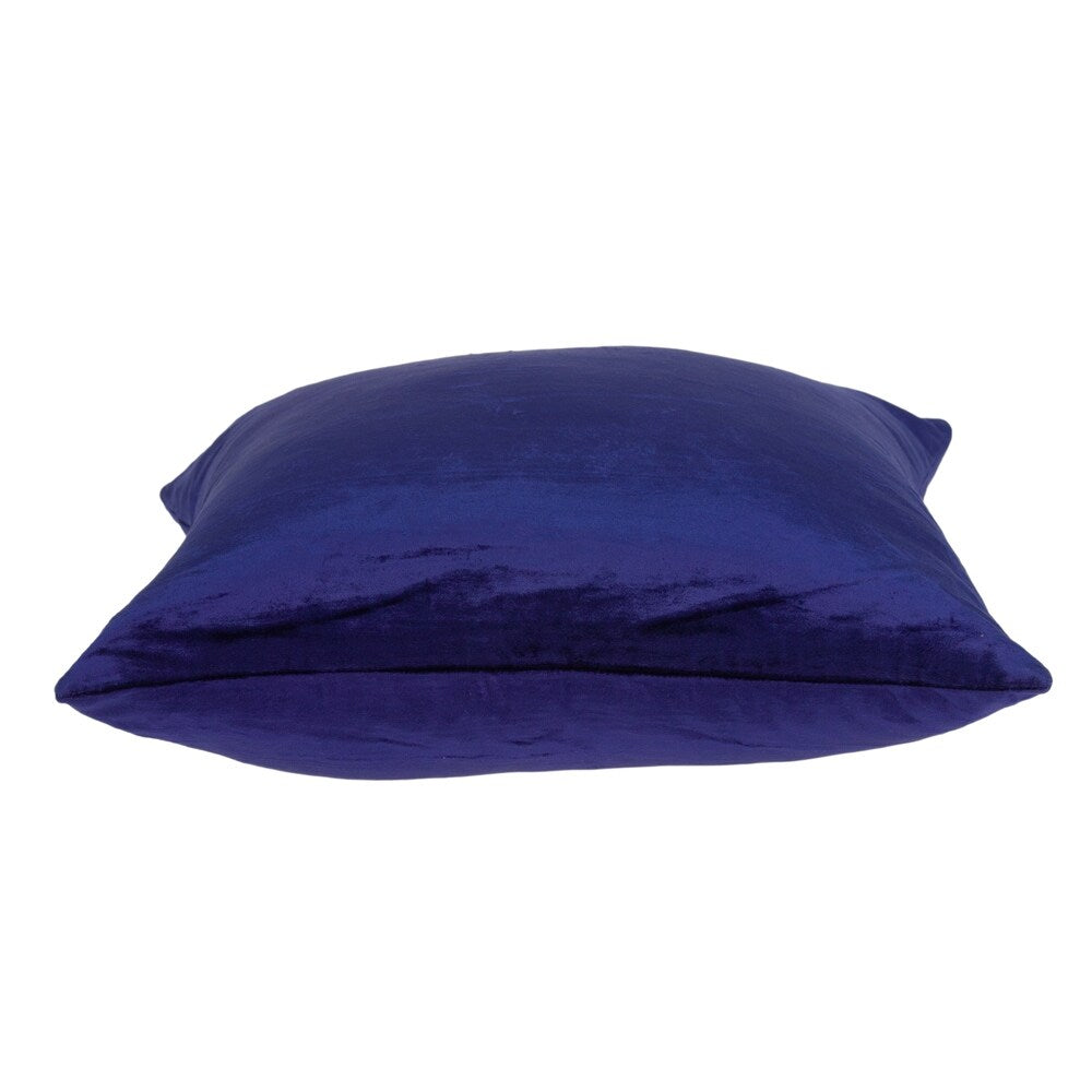 Parkland Collection Topaz Transitional Royal Blue Solid Pillow Cover