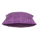 Parkland Collection Transitional Woven Purple Square 18" x 18" Pillow