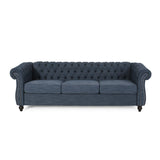 Parksley Tufted Chesterfield 3-seat Sofa by Christopher Knight Home