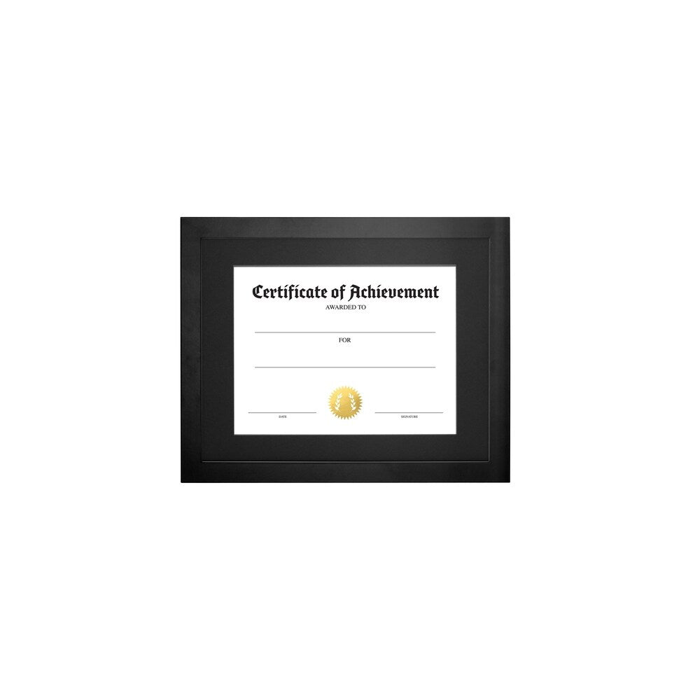 Parkwood- Legal Document Size, Black Mat 8.5" x 11" Black