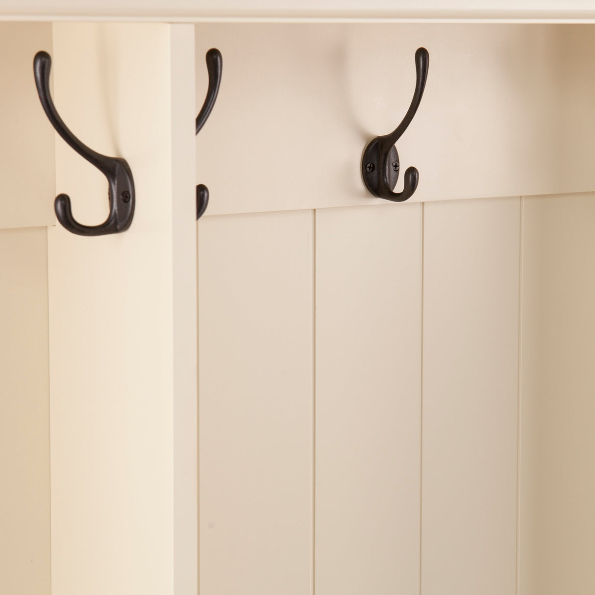 Parton Wood Entryway Hall Tree and Bench