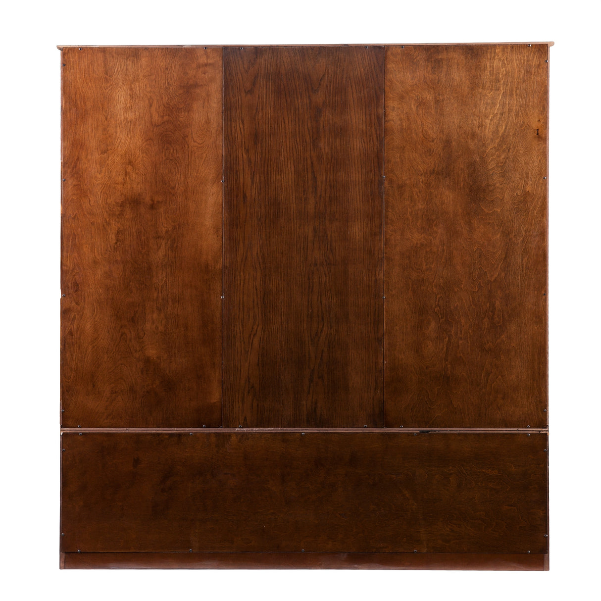 Parton Wood Entryway Hall Tree and Bench