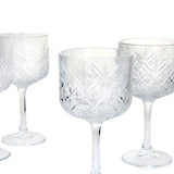Pasabahce Timeless 4 Piece Glass 17 Ounce Cocktail Glasses
