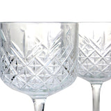 Pasabahce Timeless 4 Piece Glass 17 Ounce Cocktail Glasses