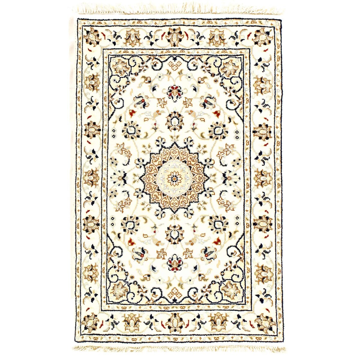Pasargad Fine Hand Knotted Nain 2 ' X 3' - 2' x 3'