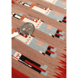 Pasargad Home Kilim Collection Hand-Woven Brown Area Rug - 2' x 3'