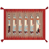 Pasargad Home Kilim Collection Hand-Woven Brown Area Rug - 2' x 3'