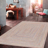 Pasargad Home Lagos Braided Indoor/Outdoor Area Rug