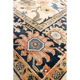Pasargad Home Mahal Hand Knotted Wool Area Rug, Ivory - 9' 3" X 11'10"