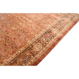 Pasargad Home Tabriz Collection Hand-Knotted Lambs Wool Area Rug - 8' 2" X 8' 2"