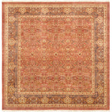 Pasargad Home Tabriz Collection Hand-Knotted Lambs Wool Area Rug - 8' 2" X 8' 2"