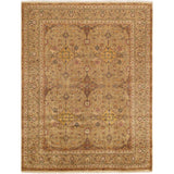 Pasargad Home Tabriz Collection Hand-Knotted Lambs Wool Area Rug - 9' 0" X 11'10"