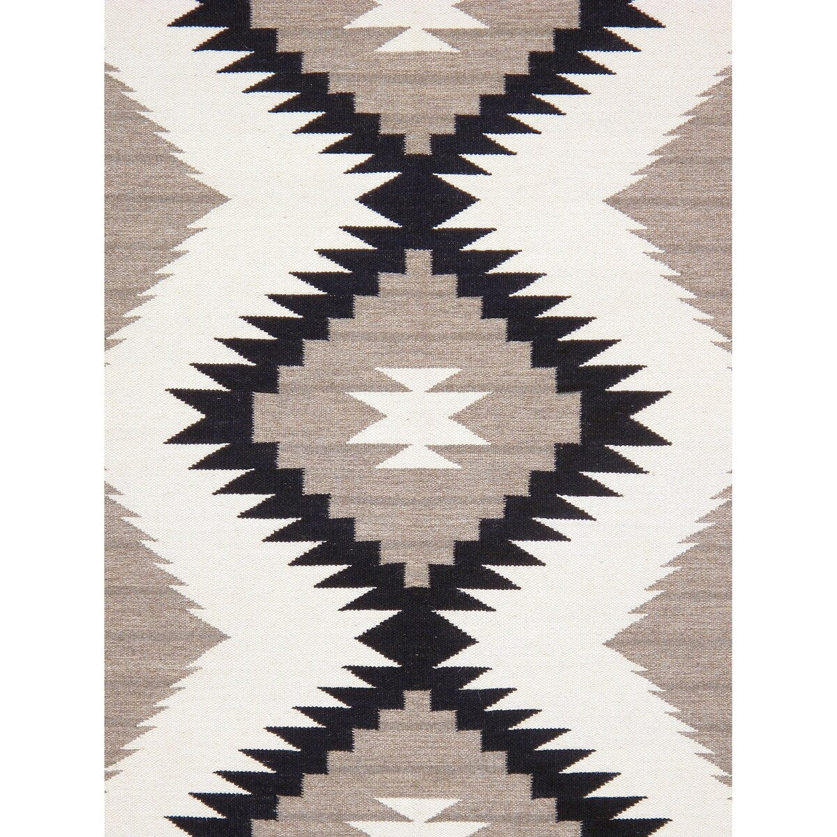 Pasargad Home Tuscany Reversible Wool Ivory Area Rug - 4' 0'' X 5'11''