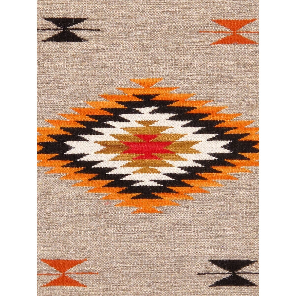 Pasargad Home Tuscany Reversible Wool Mocha Area Rug - 2' 2'' X 3' 1''