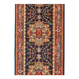 Pasargad Navy Blue Hand Knotted Serapi Runner - 2'07'' x 20'